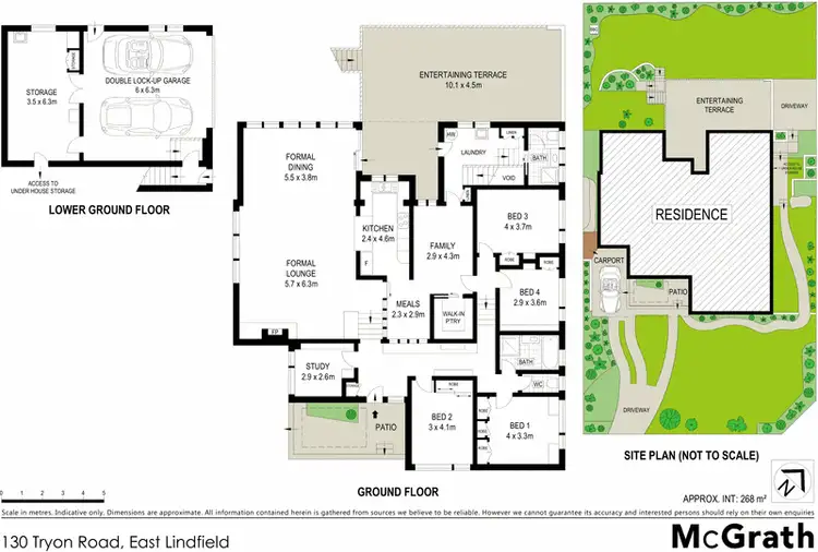 Floorplan of Homely house listing, 130 Tryon Road, East Lindfield NSW 2070