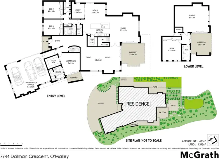 Floorplan of Homely townhouse listing, 7/44 Dalman Crescent, O'malley ACT 2606