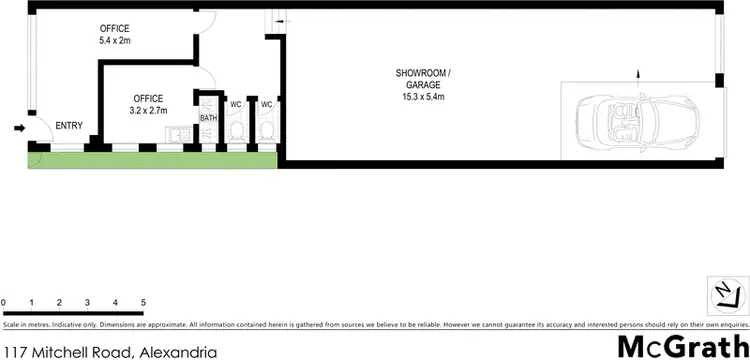 Floorplan of Homely house listing, 117 Mitchell Road, Alexandria NSW 2015