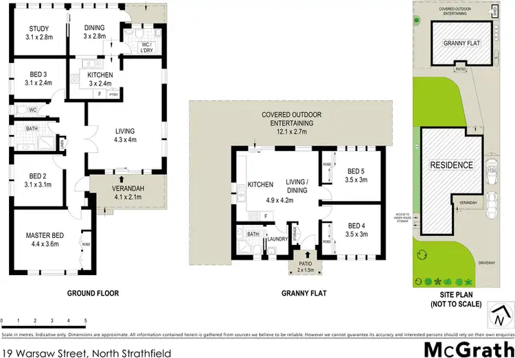 Floorplan of Homely house listing, 19 Warsaw Street, North Strathfield NSW 2137