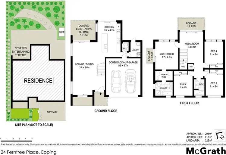 Floorplan of Homely house listing, 24 Ferntree Place, Epping NSW 2121