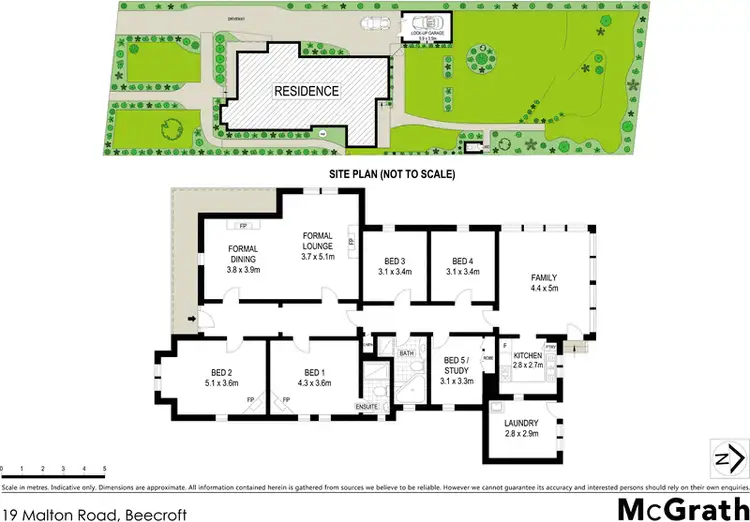 Floorplan of Homely house listing, 19 Malton Road, Beecroft NSW 2119
