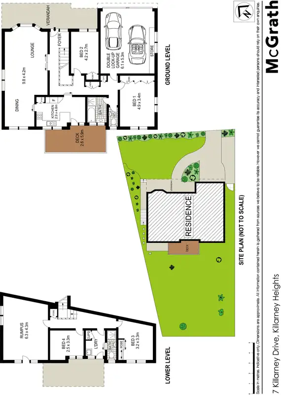 Floorplan of Homely house listing, 7 Killarney Drive, Killarney Heights NSW 2087