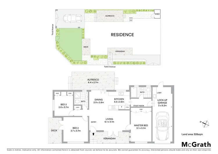 Floorplan of Homely house listing, 1/84 Third Avenue, Palm Beach QLD 4221