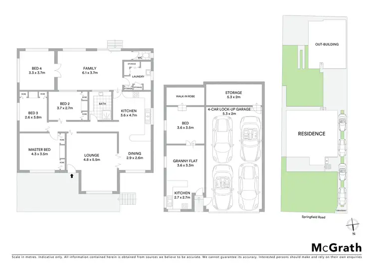 Floorplan of Homely house listing, 17 Springfield Road, Padstow NSW 2211