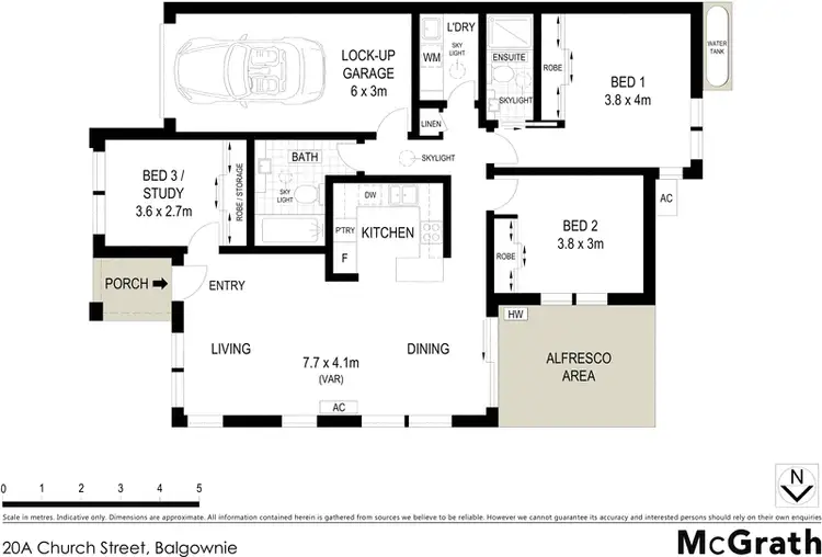 Floorplan of Homely house listing, 20A Church Street, Balgownie NSW 2519