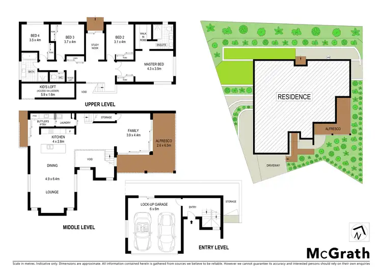 Floorplan of Homely house listing, 3 Forest Edge Drive, Cornubia QLD 4130