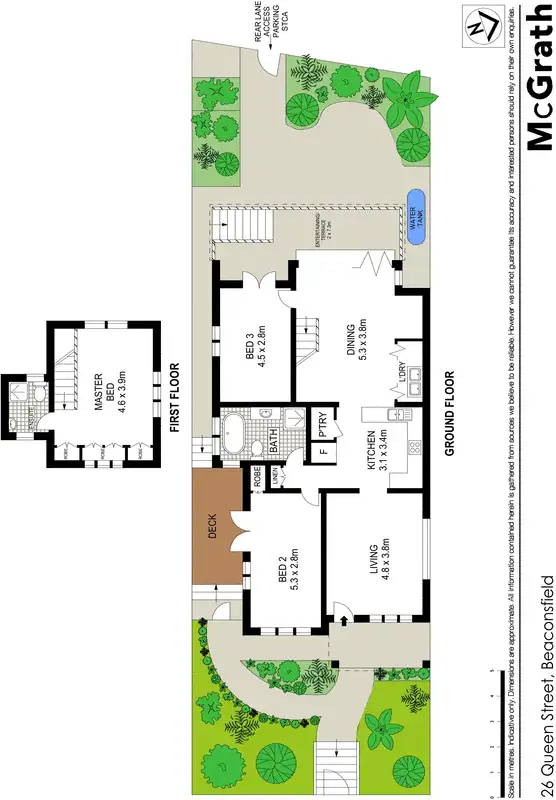 Floorplan of Homely house listing, 26 Queen Street, Beaconsfield NSW 2015