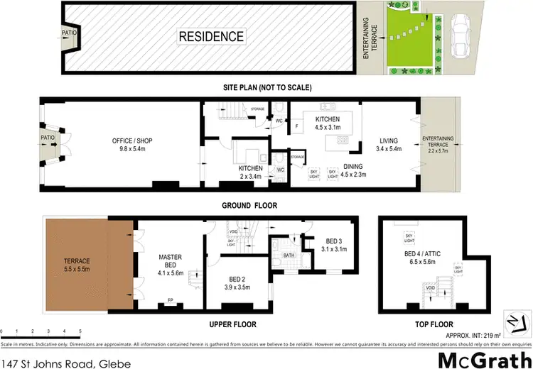 Floorplan of Homely house listing, 147 St Johns Road, Glebe NSW 2037