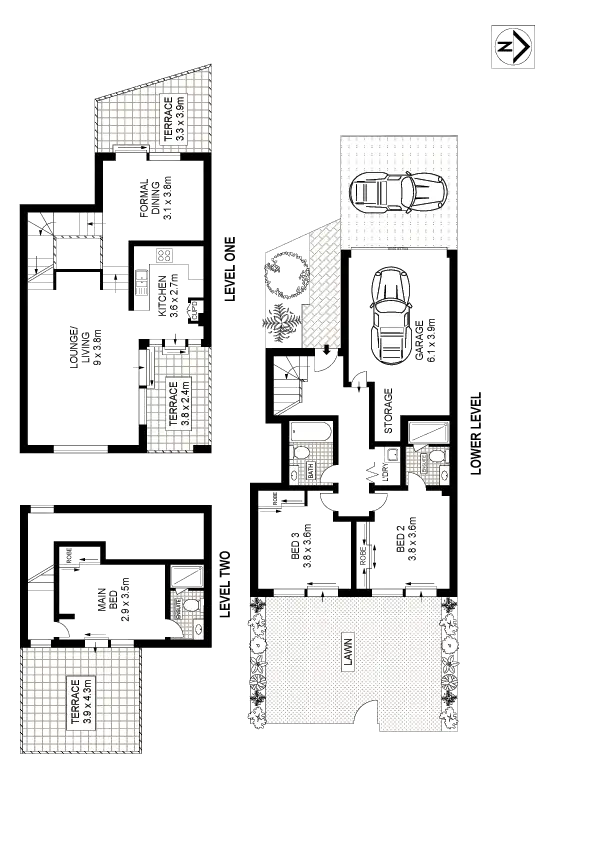 Floorplan of Homely townhouse listing, 7/150 Mons Avenue, Maroubra NSW 2035