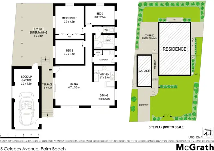 Floorplan of Homely house listing, 5 Celebes Avenue, Palm Beach QLD 4221