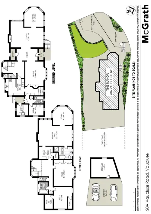 Floorplan of Homely house listing, 20A & 20B Vaucluse Road, Vaucluse NSW 2030