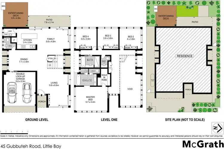 Floorplan of Homely house listing, 45 Gubbuteh Road, Little Bay NSW 2036
