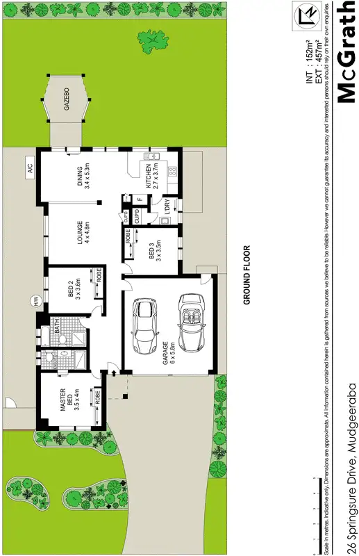 Floorplan of Homely house listing, 26 Springsure Drive, Mudgeeraba QLD 4213