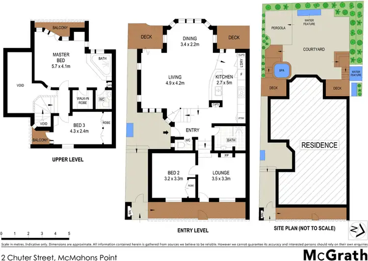 Floorplan of Homely house listing, 2 Chuter Street, Mcmahons Point NSW 2060