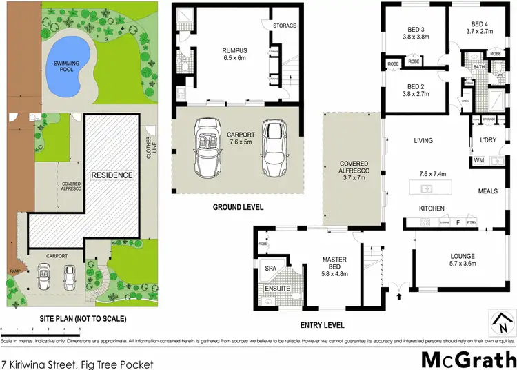 Floorplan of Homely house listing, 7 Kiriwina Street, Fig Tree Pocket QLD 4069