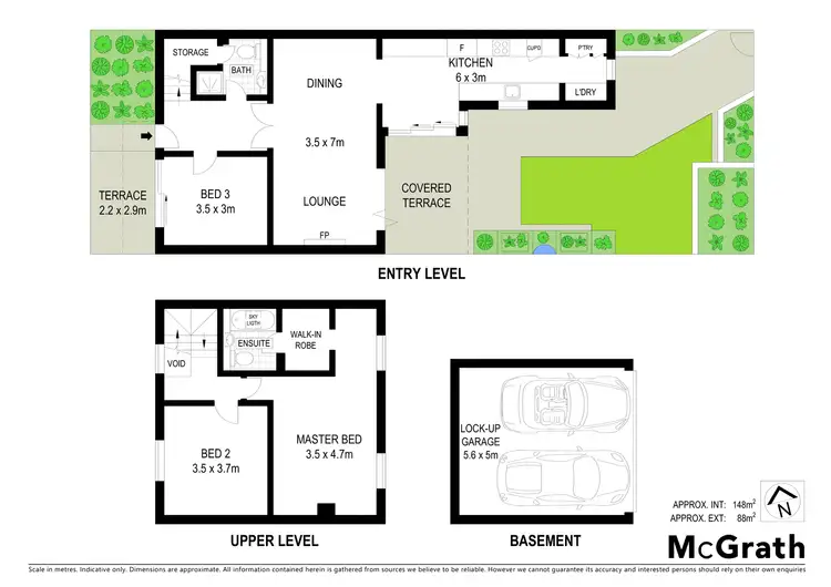 Floorplan of Homely townhouse listing, 2/2 Ewenton Street, Balmain NSW 2041