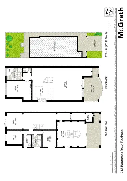 Floorplan of Homely house listing, 21a Boatmans Row, Eleebana NSW 2282