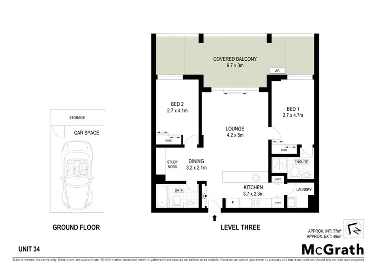 Floorplan of Homely apartment listing, 454 Upper Edward Street, Spring Hill QLD 4000