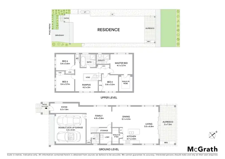 Floorplan of Homely house listing, 153B Holden Drive, Oran Park NSW 2570