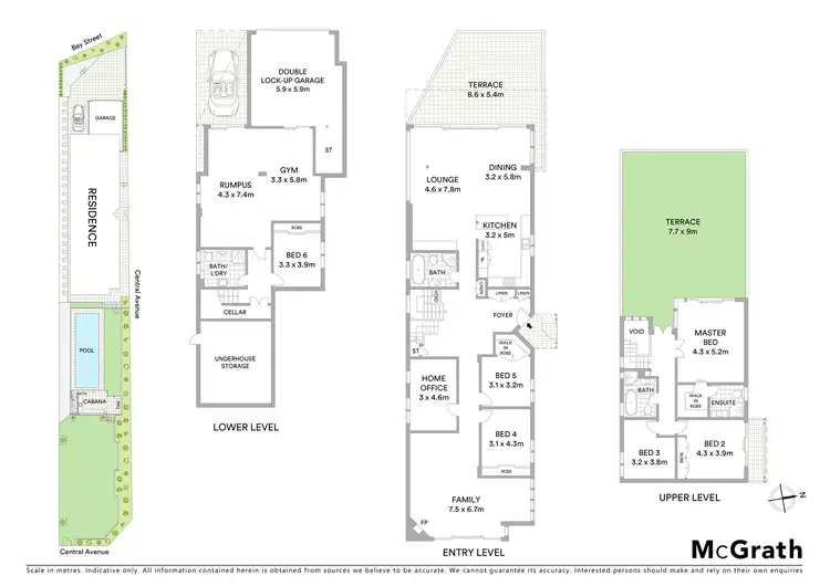 Floorplan of Homely house listing, 77 Bay Street, Mosman NSW 2088