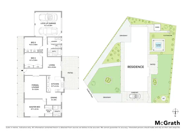 Floorplan of Homely house listing, 14 Codford Place, Chapel Hill QLD 4069
