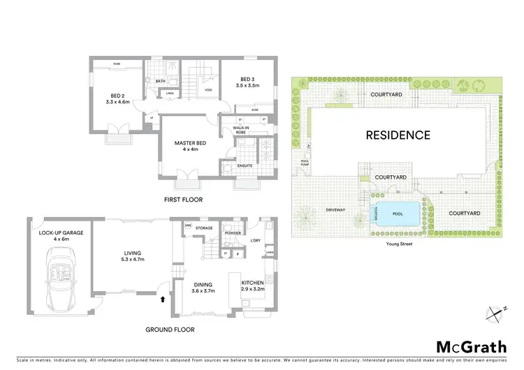 Floorplan of Homely house listing, 3 Young Street, Red Hill QLD 4059