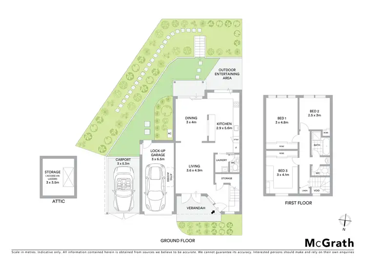 Floorplan of Homely townhouse listing, 4/66 Quirk Street, Rozelle NSW 2039