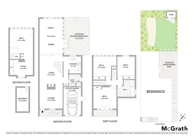 Floorplan of Homely house listing, 228 Evans Street, Rozelle NSW 2039