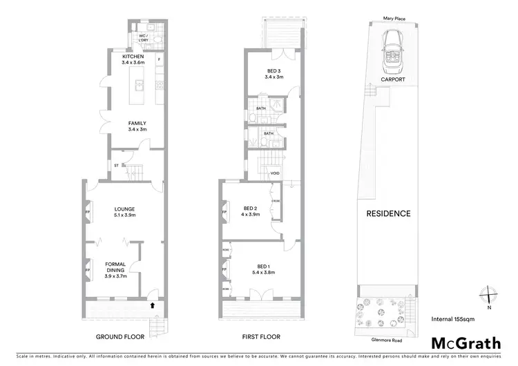 Floorplan of Homely house listing, 103 Glenmore Road, Paddington NSW 2021