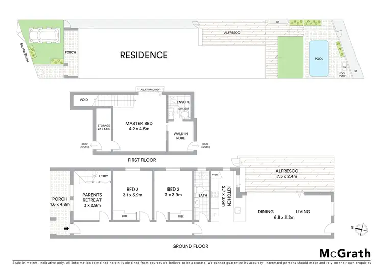 Floorplan of Homely house listing, 908 Bourke Street, Zetland NSW 2017