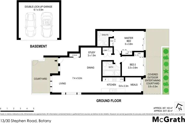 Floorplan of Homely apartment listing, 13/30 Stephen Road, Botany NSW 2019