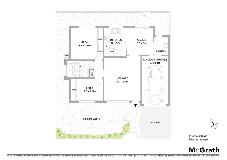 Floorplan of Homely villa listing, 2/13-15 Selwyn Street, Merewether NSW 2291