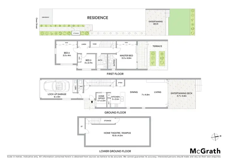 Floorplan of Homely house listing, 4B Owen Street, North Bondi NSW 2026