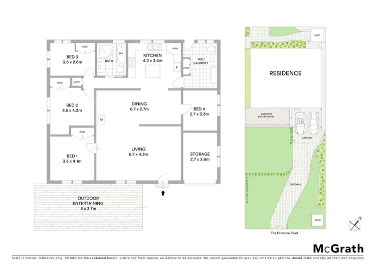 Floorplan of Homely house listing, 929 The Entrance Road, Forresters Beach NSW 2260