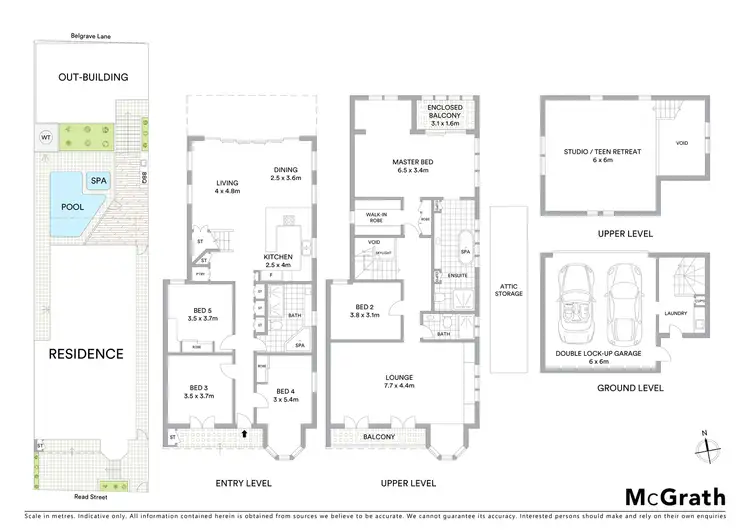 Floorplan of Homely house listing, 24 Read Street, Bronte NSW 2024