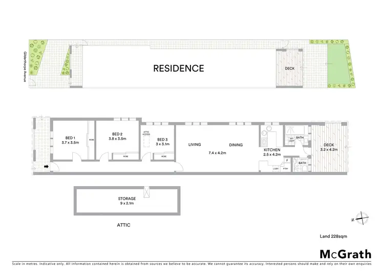 Floorplan of Homely house listing, 40 Gilderthorpe Avenue, Randwick NSW 2031