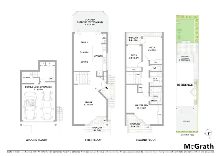 Floorplan of Homely house listing, 2/70 Ourimbah Road, Mosman NSW 2088