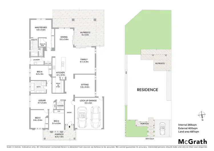 Floorplan of Homely house listing, 5 Stilt Court, Lara VIC 3212