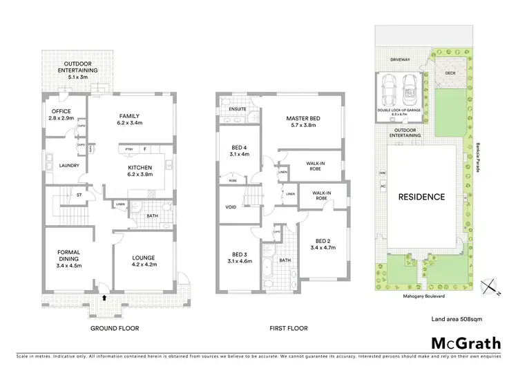 Floorplan of Homely house listing, 14 Mahogany Boulevard, Warriewood NSW 2102