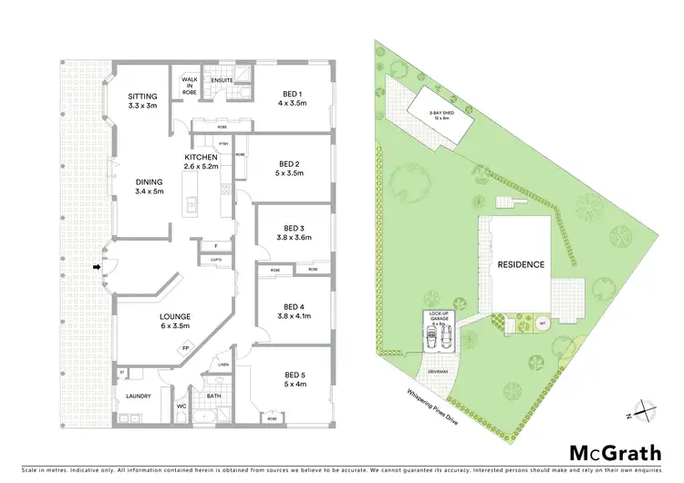 Floorplan of Homely house listing, 6 Whispering Pines Drive, Highfields QLD 4352