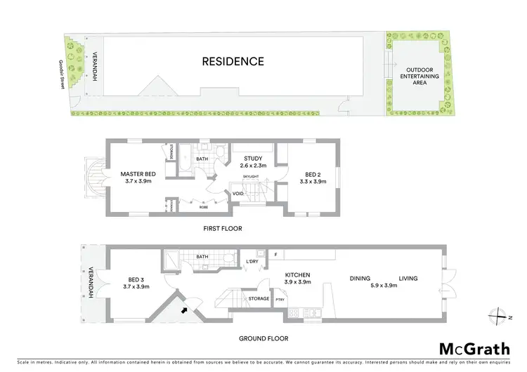 Floorplan of Homely house listing, 60 Goodsir Street, Rozelle NSW 2039