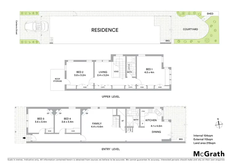 Floorplan of Homely house listing, 33 Canberra Street, Randwick NSW 2031