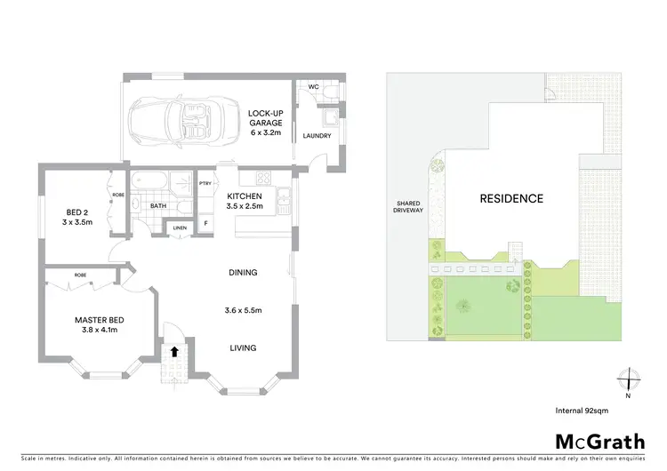 Floorplan of Homely villa listing, 1/5 Sandgate Road, Wallsend NSW 2287