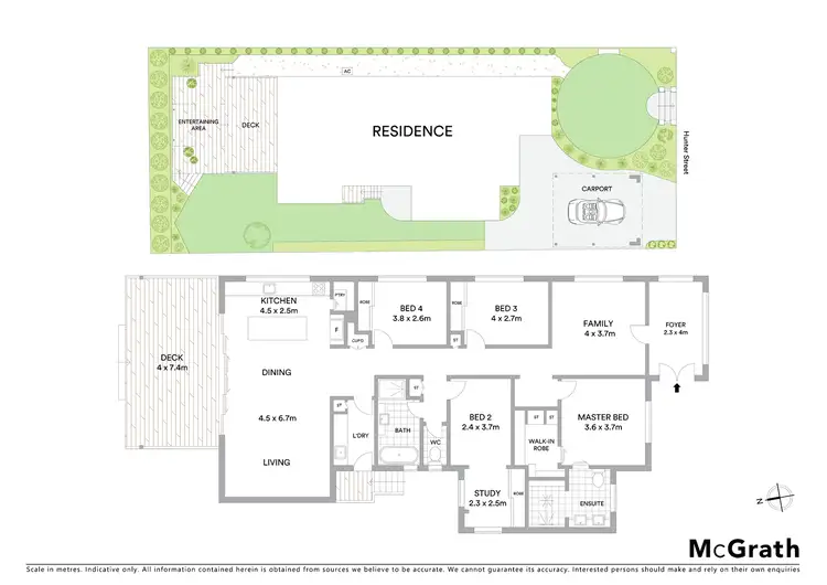 Floorplan of Homely house listing, 34 Hunter Street, Indooroopilly QLD 4068