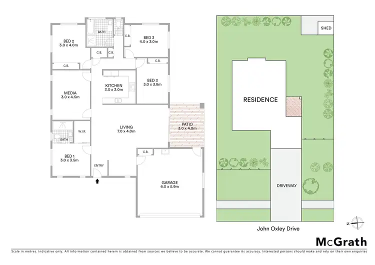 Floorplan of Homely house listing, 50 John Oxley Drive, Gracemere QLD 4702