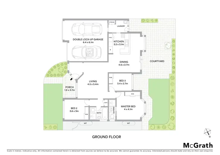 Floorplan of Homely villa listing, 4/19 Dudley Avenue, Caringbah South NSW 2229
