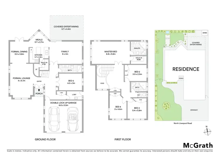 Floorplan of Homely house listing, 397 North Liverpool Road, Bonnyrigg Heights NSW 2177