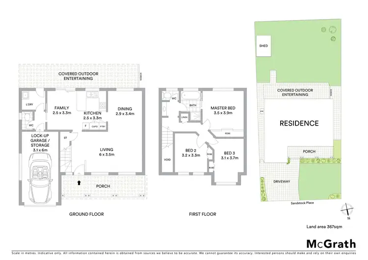 Floorplan of Homely house listing, 20B Sandstock Place, Woodcroft NSW 2767