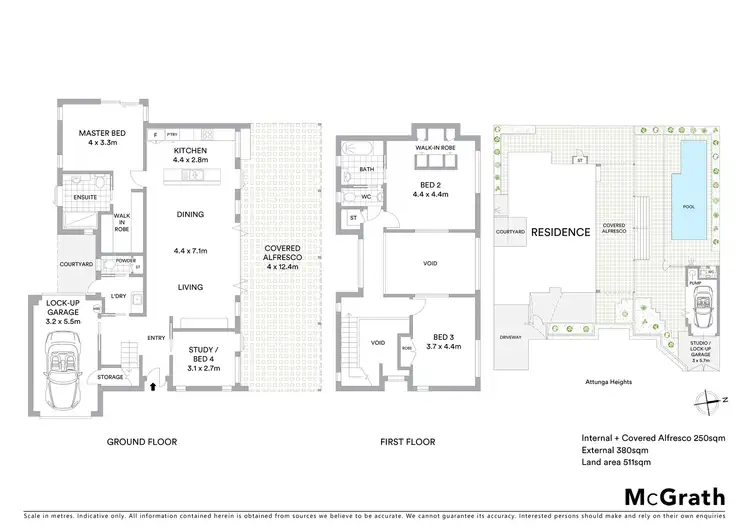 Floorplan of Homely house listing, 23 Attunga Heights, Noosa Heads QLD 4567